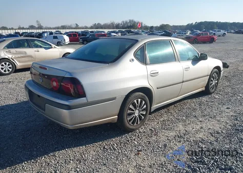 2005 Chevrolet Impala из США, поврежденный, VIN 2G1WF55E459371159
